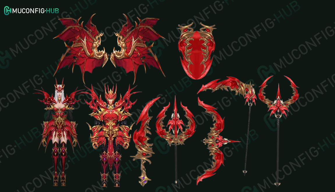 Skin Dragon Red 2.0